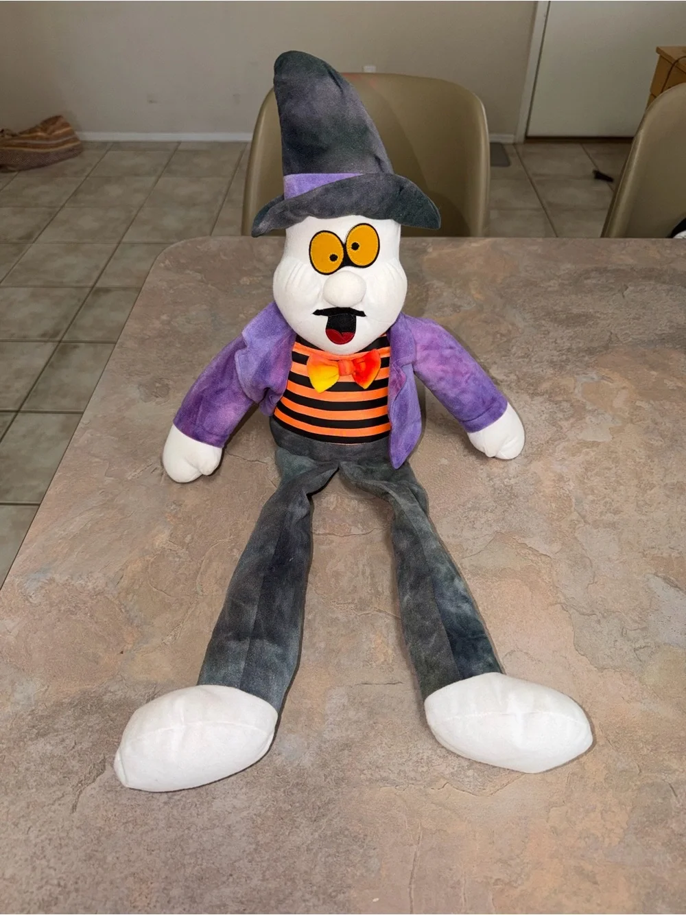 Vintage STUFFINS 1997 GHOST Halloween Hanging 24